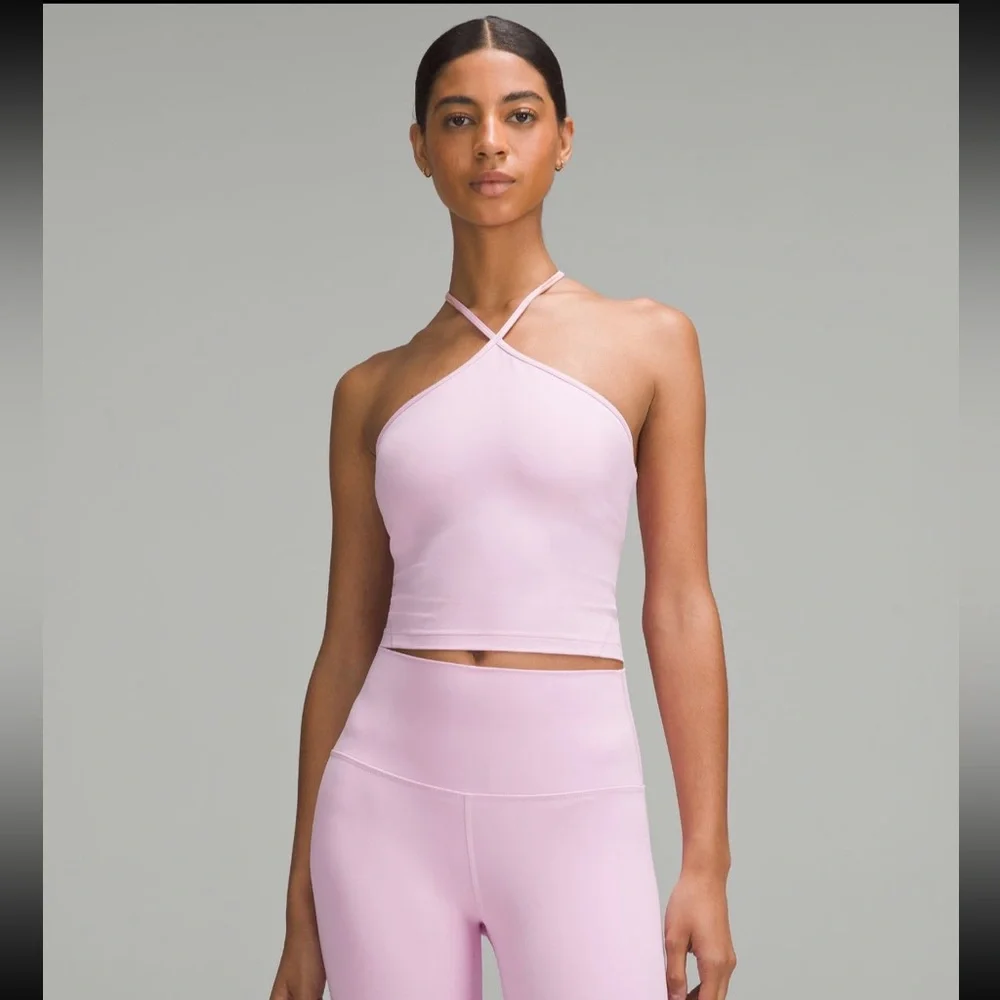 lululemon athletica Pink Cross-strap Tank